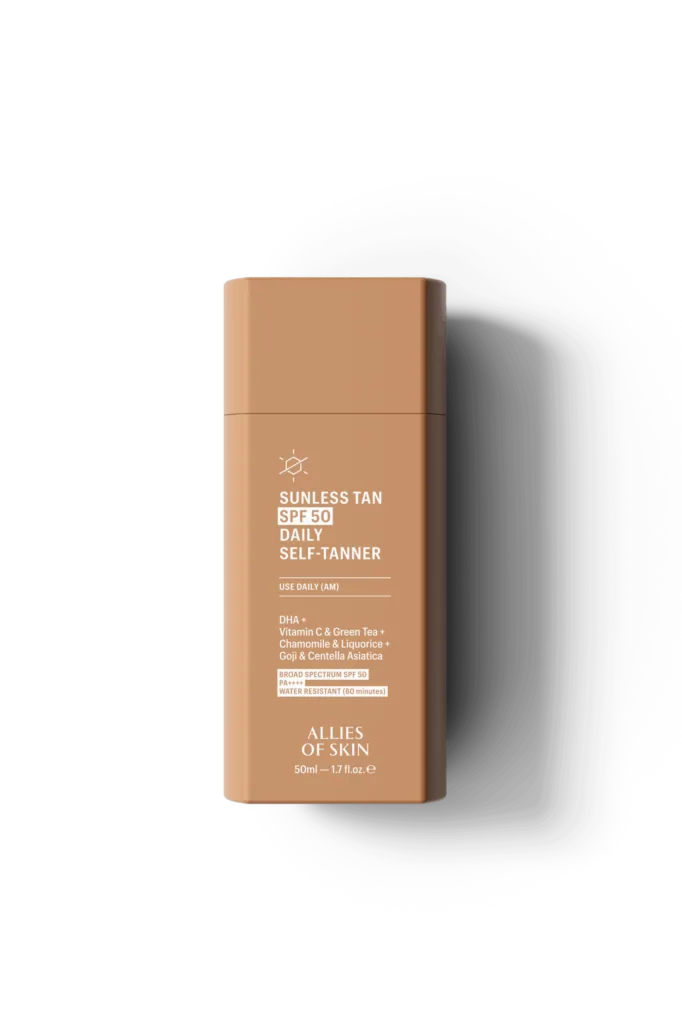 Sunless Tan SPF 50 Sunscreen + Self-Tanner