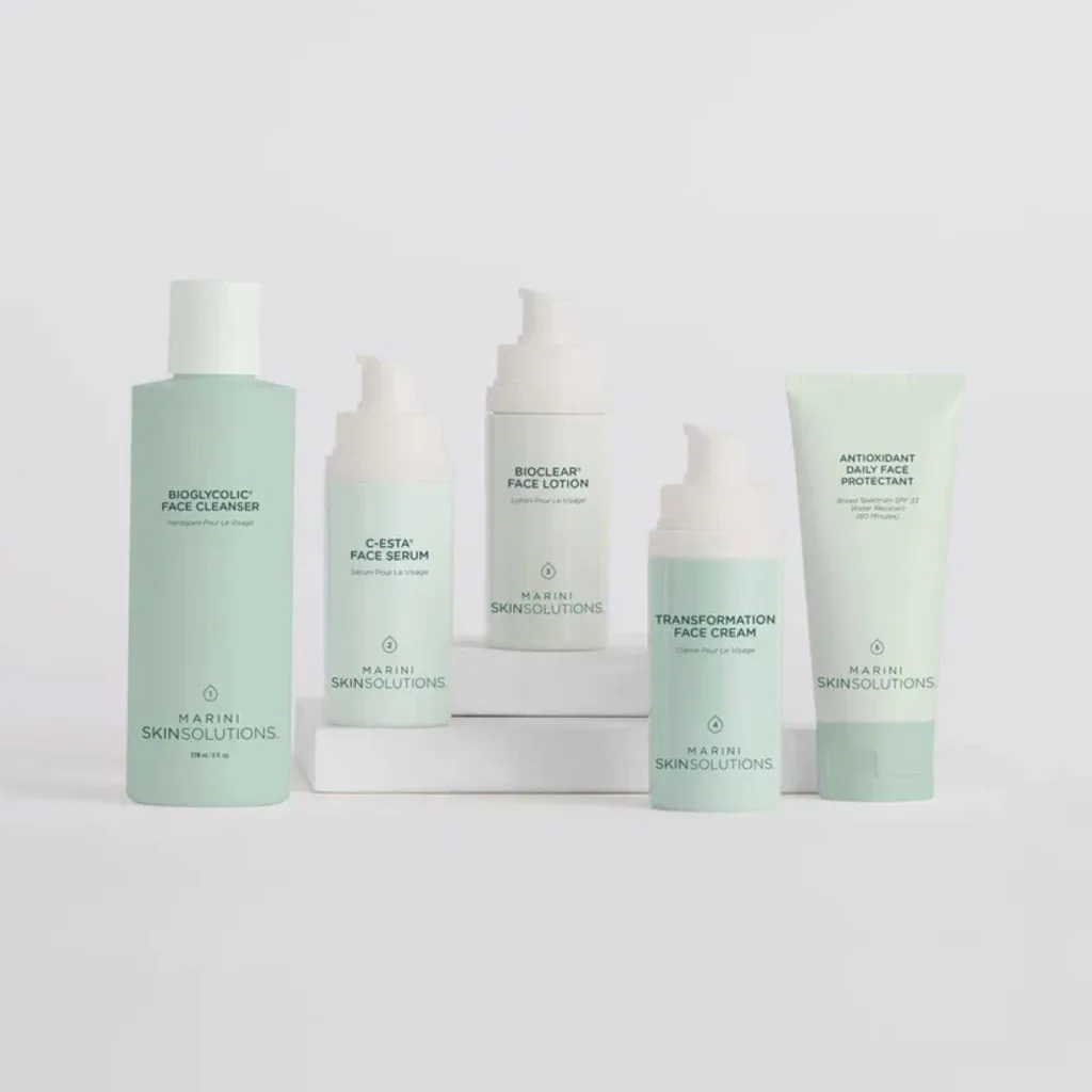 Marini SkinSolutions Skin Care Management System Система ухода для нормальной и комбинированной кожи с SPF 33