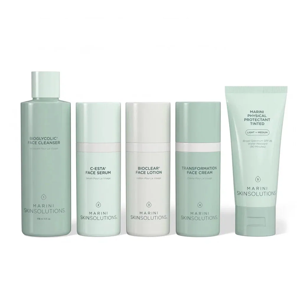 Marini SkinSolutions Skin Care Management System Система ухода для нормальной и комбинированной кожи с SPF 45